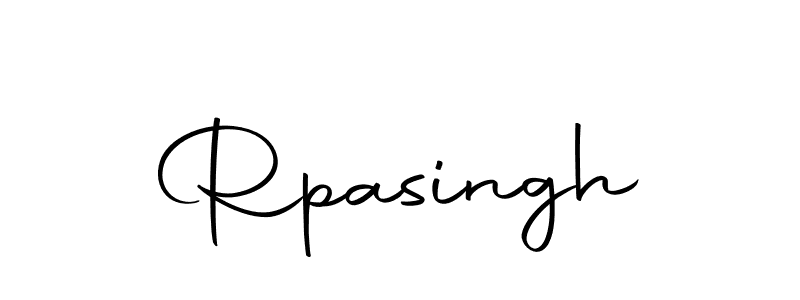 You should practise on your own different ways (Autography-DOLnW) to write your name (Rpasingh) in signature. don't let someone else do it for you. Rpasingh signature style 10 images and pictures png