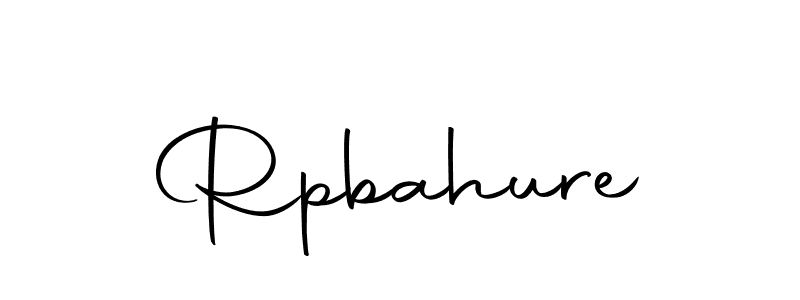 How to make Rpbahure name signature. Use Autography-DOLnW style for creating short signs online. This is the latest handwritten sign. Rpbahure signature style 10 images and pictures png