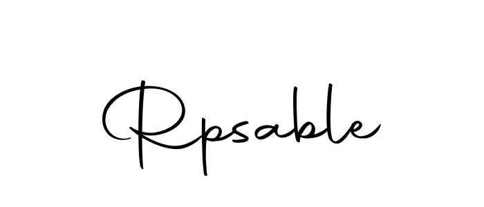 Also we have Rpsable name is the best signature style. Create professional handwritten signature collection using Autography-DOLnW autograph style. Rpsable signature style 10 images and pictures png