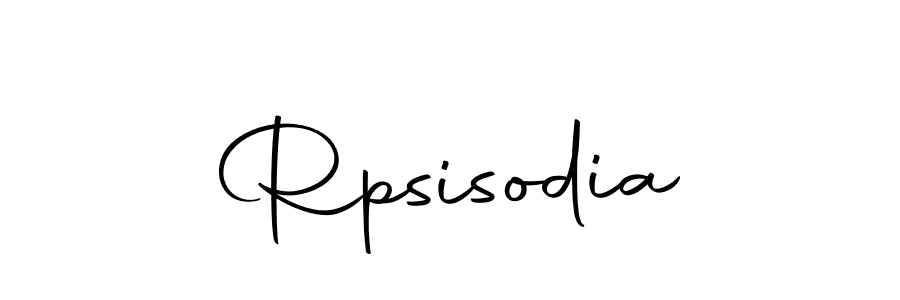 Also we have Rpsisodia name is the best signature style. Create professional handwritten signature collection using Autography-DOLnW autograph style. Rpsisodia signature style 10 images and pictures png