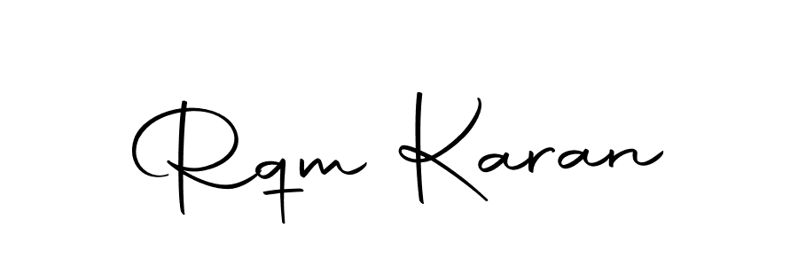 Here are the top 10 professional signature styles for the name Rqm Karan. These are the best autograph styles you can use for your name. Rqm Karan signature style 10 images and pictures png