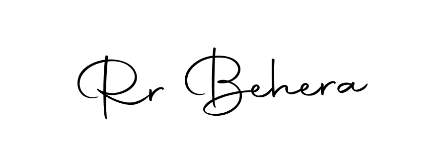 The best way (Autography-DOLnW) to make a short signature is to pick only two or three words in your name. The name Rr Behera include a total of six letters. For converting this name. Rr Behera signature style 10 images and pictures png