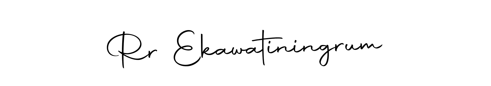 Rr Ekawatiningrum stylish signature style. Best Handwritten Sign (Autography-DOLnW) for my name. Handwritten Signature Collection Ideas for my name Rr Ekawatiningrum. Rr Ekawatiningrum signature style 10 images and pictures png