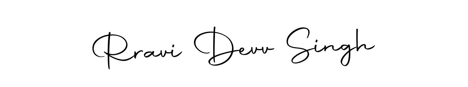 Make a short Rravi Devv Singh signature style. Manage your documents anywhere anytime using Autography-DOLnW. Create and add eSignatures, submit forms, share and send files easily. Rravi Devv Singh signature style 10 images and pictures png
