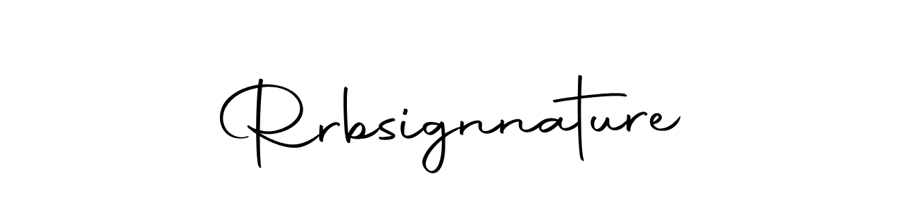 Create a beautiful signature design for name Rrbsignnature. With this signature (Autography-DOLnW) fonts, you can make a handwritten signature for free. Rrbsignnature signature style 10 images and pictures png