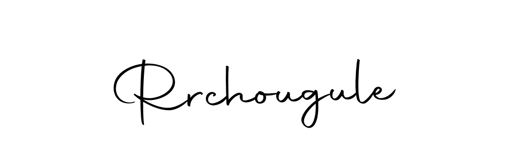 Design your own signature with our free online signature maker. With this signature software, you can create a handwritten (Autography-DOLnW) signature for name Rrchougule. Rrchougule signature style 10 images and pictures png