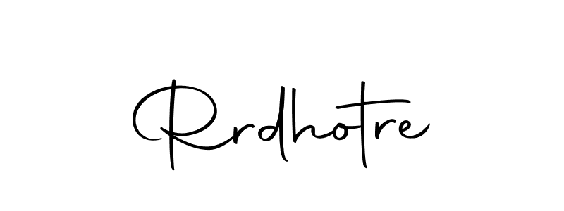 Create a beautiful signature design for name Rrdhotre. With this signature (Autography-DOLnW) fonts, you can make a handwritten signature for free. Rrdhotre signature style 10 images and pictures png