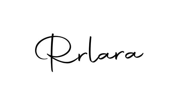 if you are searching for the best signature style for your name Rrlara. so please give up your signature search. here we have designed multiple signature styles  using Autography-DOLnW. Rrlara signature style 10 images and pictures png