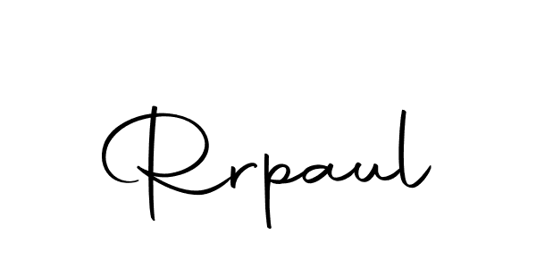 Also we have Rrpaul name is the best signature style. Create professional handwritten signature collection using Autography-DOLnW autograph style. Rrpaul signature style 10 images and pictures png