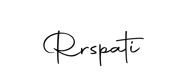 How to make Rrspati name signature. Use Autography-DOLnW style for creating short signs online. This is the latest handwritten sign. Rrspati signature style 10 images and pictures png