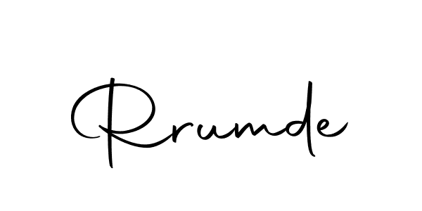 This is the best signature style for the Rrumde name. Also you like these signature font (Autography-DOLnW). Mix name signature. Rrumde signature style 10 images and pictures png