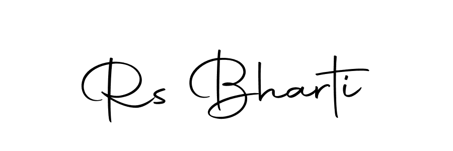 The best way (Autography-DOLnW) to make a short signature is to pick only two or three words in your name. The name Rs Bharti include a total of six letters. For converting this name. Rs Bharti signature style 10 images and pictures png