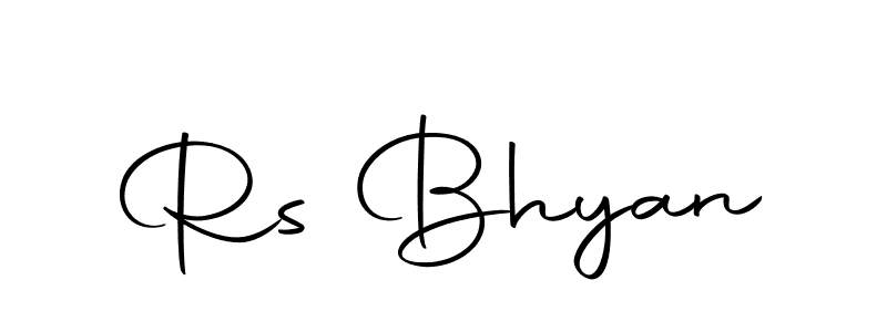 You can use this online signature creator to create a handwritten signature for the name Rs Bhyan. This is the best online autograph maker. Rs Bhyan signature style 10 images and pictures png