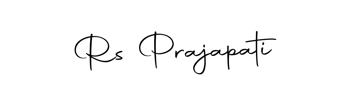 Similarly Autography-DOLnW is the best handwritten signature design. Signature creator online .You can use it as an online autograph creator for name Rs Prajapati. Rs Prajapati signature style 10 images and pictures png