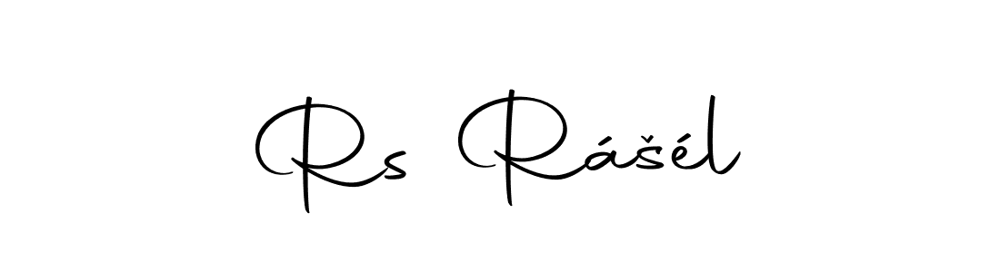 Design your own signature with our free online signature maker. With this signature software, you can create a handwritten (Autography-DOLnW) signature for name Rs Rášél. Rs Rášél signature style 10 images and pictures png