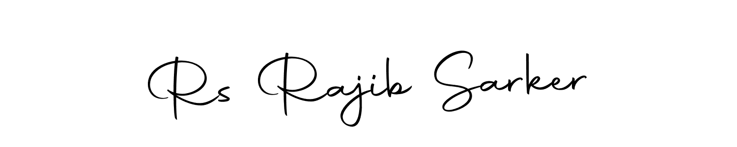 You can use this online signature creator to create a handwritten signature for the name Rs Rajib Sarker. This is the best online autograph maker. Rs Rajib Sarker signature style 10 images and pictures png