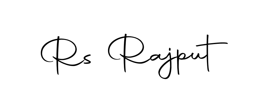 Create a beautiful signature design for name Rs Rajput. With this signature (Autography-DOLnW) fonts, you can make a handwritten signature for free. Rs Rajput signature style 10 images and pictures png