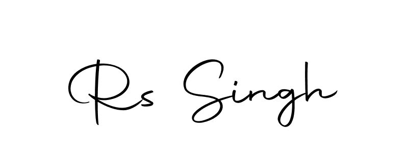 Make a beautiful signature design for name Rs Singh. With this signature (Autography-DOLnW) style, you can create a handwritten signature for free. Rs Singh signature style 10 images and pictures png