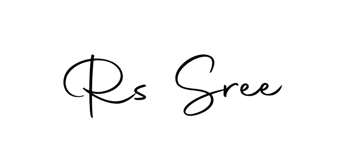 Make a beautiful signature design for name Rs Sree. Use this online signature maker to create a handwritten signature for free. Rs Sree signature style 10 images and pictures png