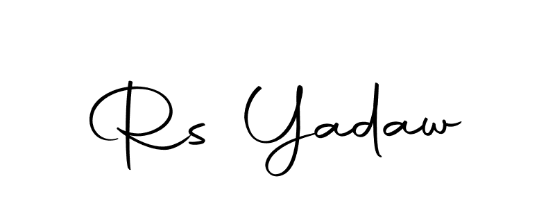 Here are the top 10 professional signature styles for the name Rs Yadaw. These are the best autograph styles you can use for your name. Rs Yadaw signature style 10 images and pictures png