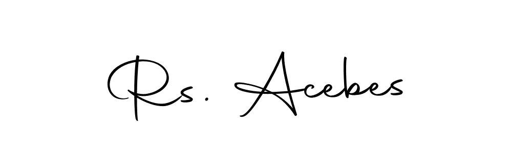 Once you've used our free online signature maker to create your best signature Autography-DOLnW style, it's time to enjoy all of the benefits that Rs. Acebes name signing documents. Rs. Acebes signature style 10 images and pictures png