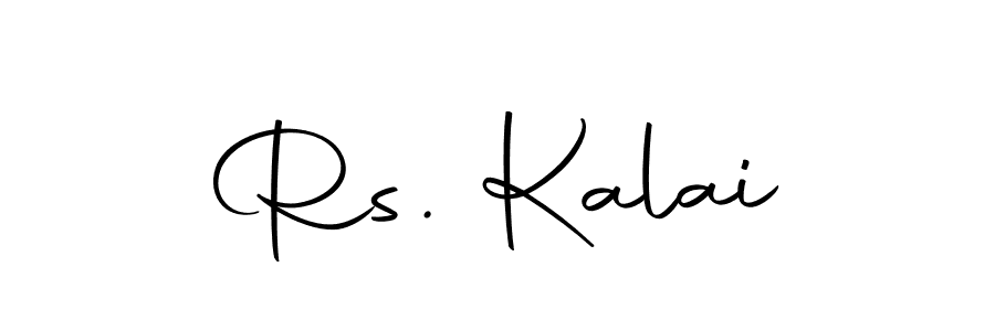 How to make Rs. Kalai signature? Autography-DOLnW is a professional autograph style. Create handwritten signature for Rs. Kalai name. Rs. Kalai signature style 10 images and pictures png