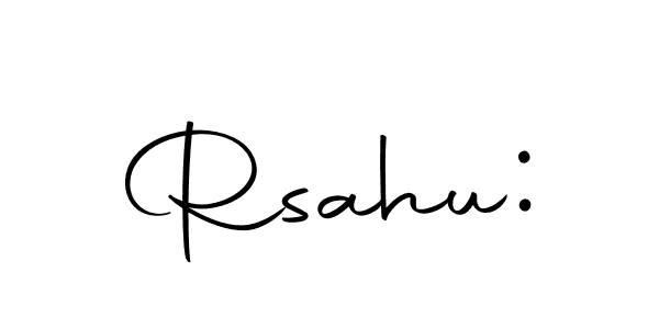 How to Draw Rsahu: signature style? Autography-DOLnW is a latest design signature styles for name Rsahu:. Rsahu: signature style 10 images and pictures png