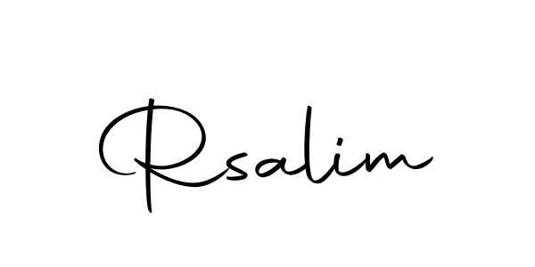 The best way (Autography-DOLnW) to make a short signature is to pick only two or three words in your name. The name Rsalim include a total of six letters. For converting this name. Rsalim signature style 10 images and pictures png