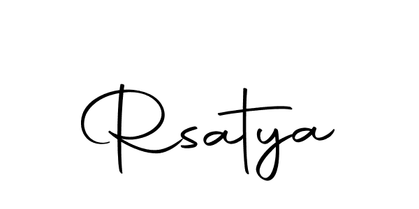 if you are searching for the best signature style for your name Rsatya. so please give up your signature search. here we have designed multiple signature styles  using Autography-DOLnW. Rsatya signature style 10 images and pictures png