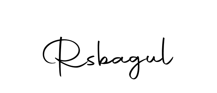 Create a beautiful signature design for name Rsbagul. With this signature (Autography-DOLnW) fonts, you can make a handwritten signature for free. Rsbagul signature style 10 images and pictures png