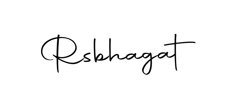 Make a beautiful signature design for name Rsbhagat. With this signature (Autography-DOLnW) style, you can create a handwritten signature for free. Rsbhagat signature style 10 images and pictures png