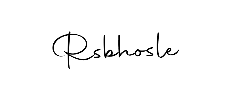 Similarly Autography-DOLnW is the best handwritten signature design. Signature creator online .You can use it as an online autograph creator for name Rsbhosle. Rsbhosle signature style 10 images and pictures png