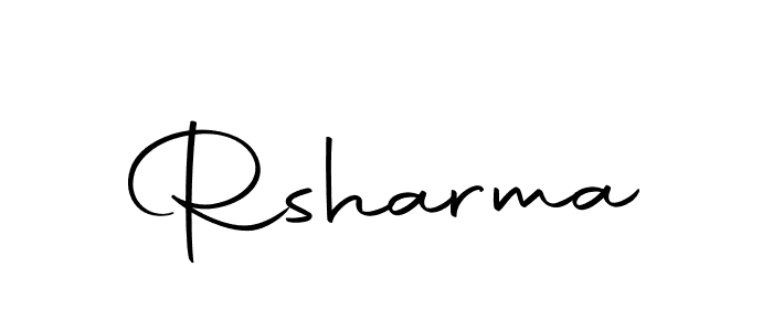 Also we have Rsharma name is the best signature style. Create professional handwritten signature collection using Autography-DOLnW autograph style. Rsharma signature style 10 images and pictures png