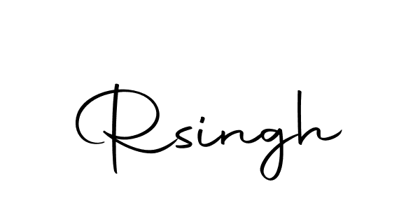 Make a short Rsingh signature style. Manage your documents anywhere anytime using Autography-DOLnW. Create and add eSignatures, submit forms, share and send files easily. Rsingh signature style 10 images and pictures png