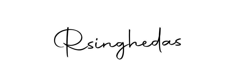 How to make Rsinghedas signature? Autography-DOLnW is a professional autograph style. Create handwritten signature for Rsinghedas name. Rsinghedas signature style 10 images and pictures png