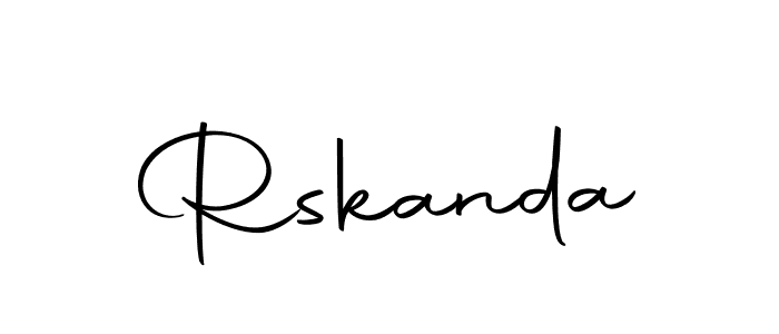 Also we have Rskanda name is the best signature style. Create professional handwritten signature collection using Autography-DOLnW autograph style. Rskanda signature style 10 images and pictures png