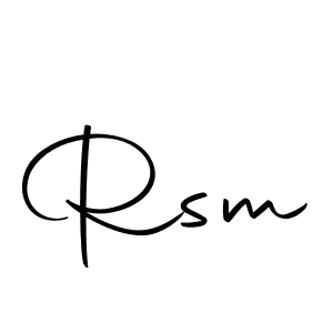 Rsm stylish signature style. Best Handwritten Sign (Autography-DOLnW) for my name. Handwritten Signature Collection Ideas for my name Rsm. Rsm signature style 10 images and pictures png