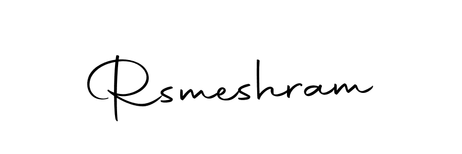 Rsmeshram stylish signature style. Best Handwritten Sign (Autography-DOLnW) for my name. Handwritten Signature Collection Ideas for my name Rsmeshram. Rsmeshram signature style 10 images and pictures png