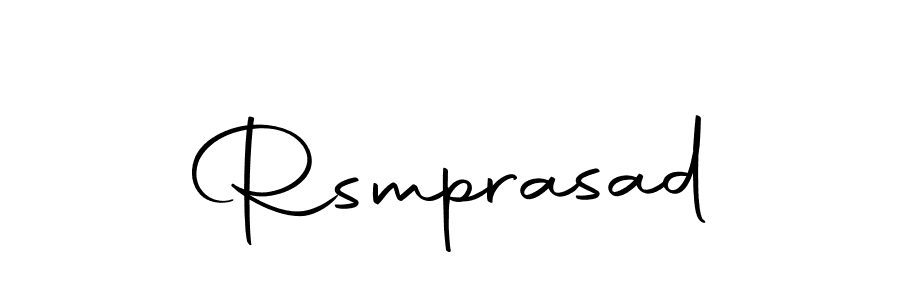 Once you've used our free online signature maker to create your best signature Autography-DOLnW style, it's time to enjoy all of the benefits that Rsmprasad name signing documents. Rsmprasad signature style 10 images and pictures png