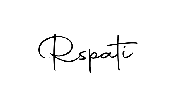 You can use this online signature creator to create a handwritten signature for the name Rspati. This is the best online autograph maker. Rspati signature style 10 images and pictures png