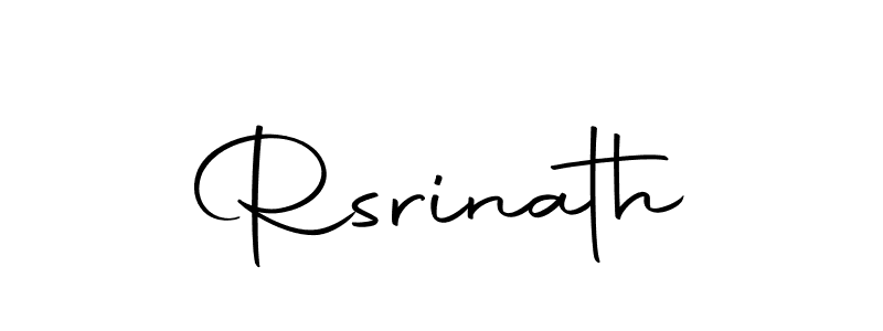 How to make Rsrinath signature? Autography-DOLnW is a professional autograph style. Create handwritten signature for Rsrinath name. Rsrinath signature style 10 images and pictures png