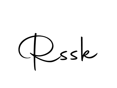 if you are searching for the best signature style for your name Rssk. so please give up your signature search. here we have designed multiple signature styles  using Autography-DOLnW. Rssk signature style 10 images and pictures png