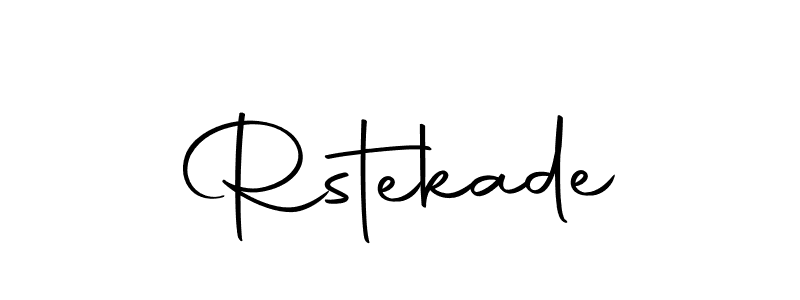 Also we have Rstekade name is the best signature style. Create professional handwritten signature collection using Autography-DOLnW autograph style. Rstekade signature style 10 images and pictures png