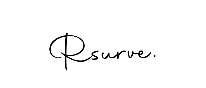 Create a beautiful signature design for name Rsurve.. With this signature (Autography-DOLnW) fonts, you can make a handwritten signature for free. Rsurve. signature style 10 images and pictures png
