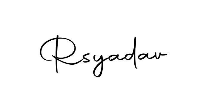 Once you've used our free online signature maker to create your best signature Autography-DOLnW style, it's time to enjoy all of the benefits that Rsyadav name signing documents. Rsyadav signature style 10 images and pictures png