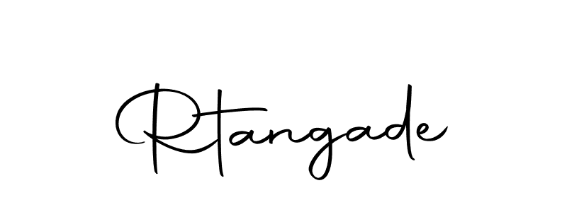 Rtangade stylish signature style. Best Handwritten Sign (Autography-DOLnW) for my name. Handwritten Signature Collection Ideas for my name Rtangade. Rtangade signature style 10 images and pictures png