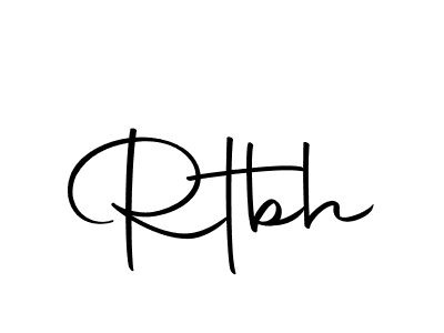 The best way (Autography-DOLnW) to make a short signature is to pick only two or three words in your name. The name Rtbh include a total of six letters. For converting this name. Rtbh signature style 10 images and pictures png