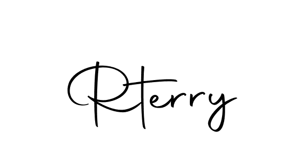 You can use this online signature creator to create a handwritten signature for the name Rterry. This is the best online autograph maker. Rterry signature style 10 images and pictures png