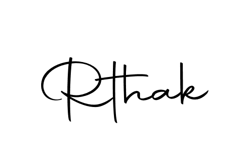How to make Rthak name signature. Use Autography-DOLnW style for creating short signs online. This is the latest handwritten sign. Rthak signature style 10 images and pictures png