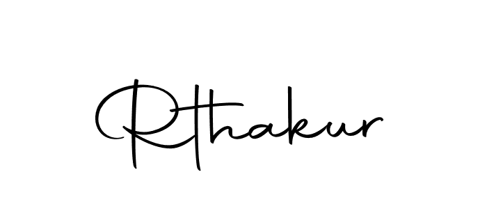 You should practise on your own different ways (Autography-DOLnW) to write your name (Rthakur) in signature. don't let someone else do it for you. Rthakur signature style 10 images and pictures png